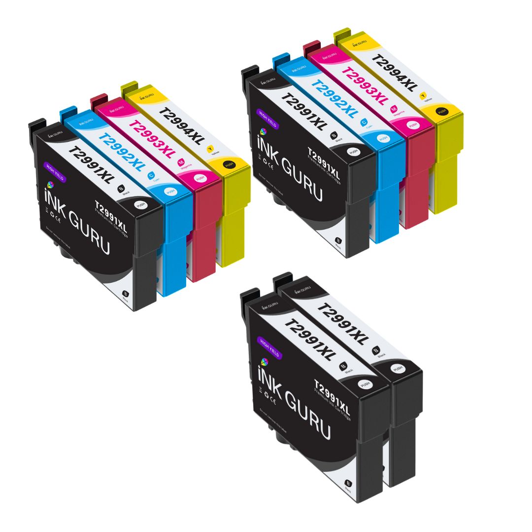 XP-342 Printer Ink - Epson Expression Home XP-342 Printer Compatible - by Ink Guru (29XL Ink)