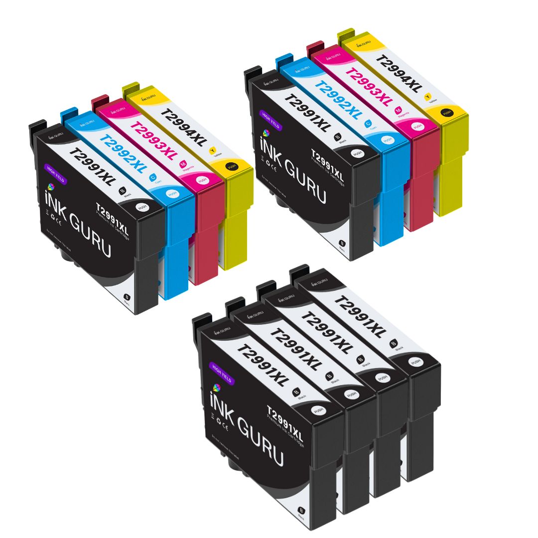 XP-332 Printer Ink - Epson Expression Home XP-332 Printer Compatible - by Ink Guru (29XL Ink)