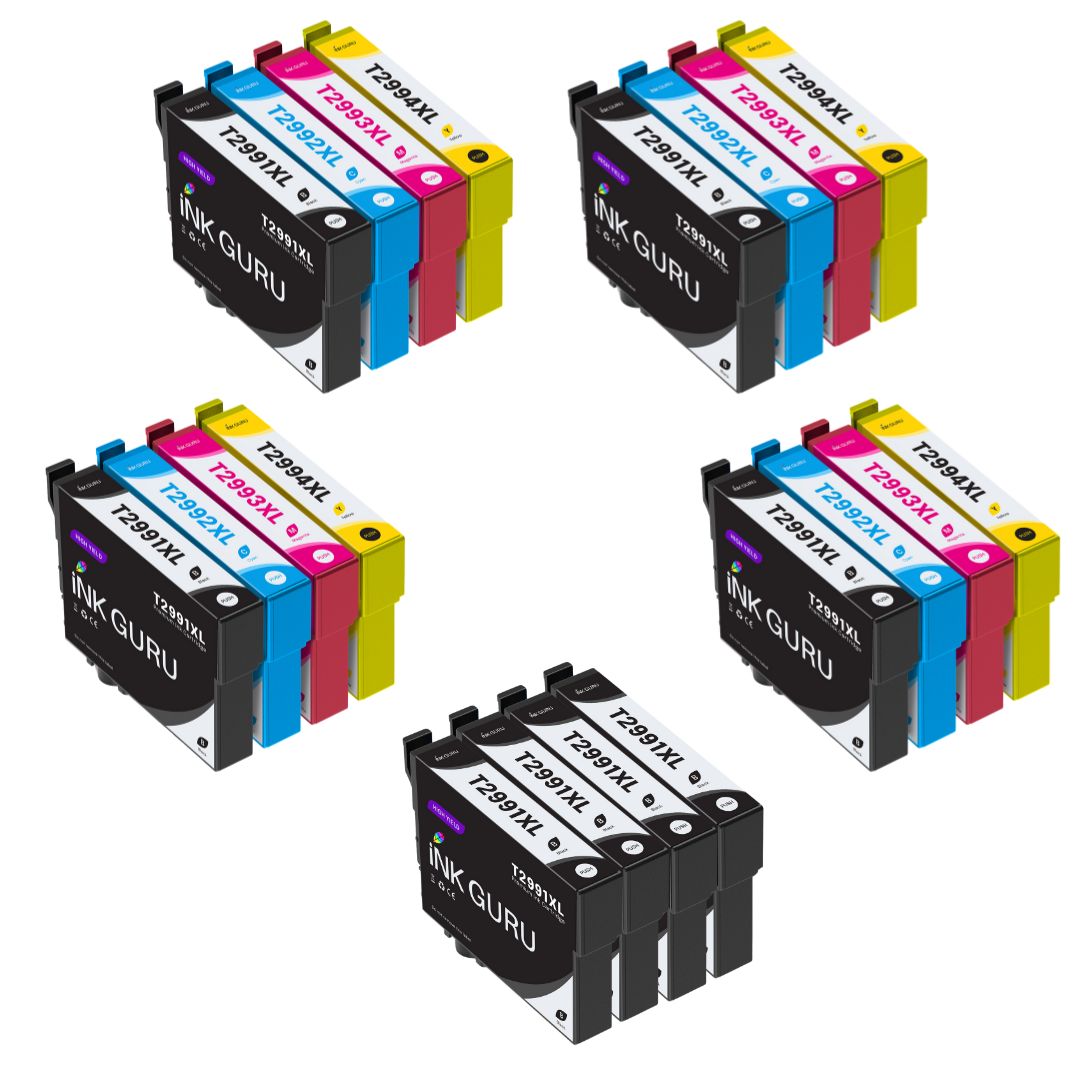 XP-452 Printer Ink - Epson Expression Home XP-452 Printer Compatible - by Ink Guru (29XL Ink)