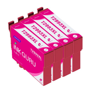 XP-355 Magenta Ink - 4 Pack of XP-355 Ink - Compatible with Epson XP-355 Printers