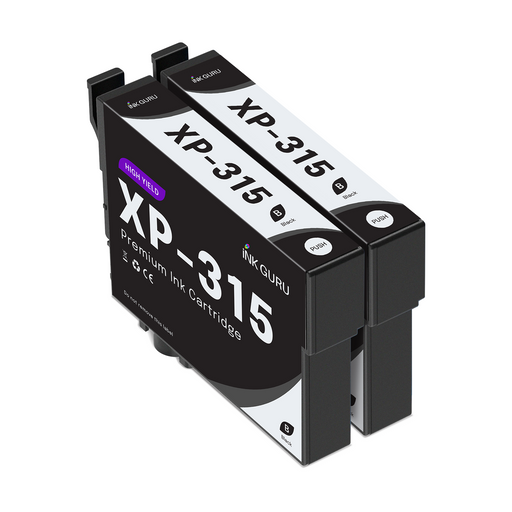 Epson XP-315 Pack of 2 Black Ink - T1811 Compatible Ink Cartridge