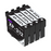 Epson XP-312 Black Ink - 4 Black Value Pack. High Capacity T1811 Compatible Ink Cartridges