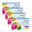 HP Colour LaserJet Enterprise M454dw Yellow Toner - 4 Yellow Value Pack. High Capacity Compatible Toner Cartridges (415X)