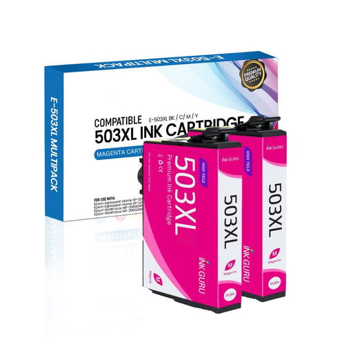 Epson WorkForce WF-2965DWF Magenta Ink - 2 Magenta Value Pack. High Capacity Compatible Ink Cartridges (503XL)
