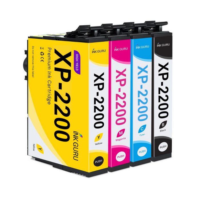 Compatible Epson XP-2200 Multipack High Capacity Ink Cartridges Pack of 4 - 1 Set (604xl)