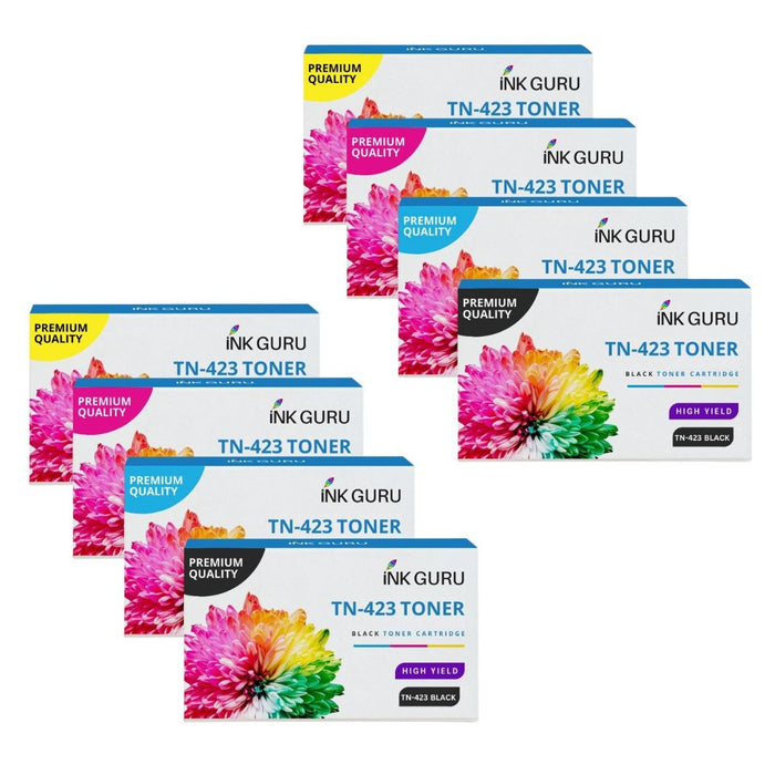 Brother MFC L8900CDW Toner - Pack of 8 Value Multipack. High Capacity Compatible Toner Cartridges (415X)