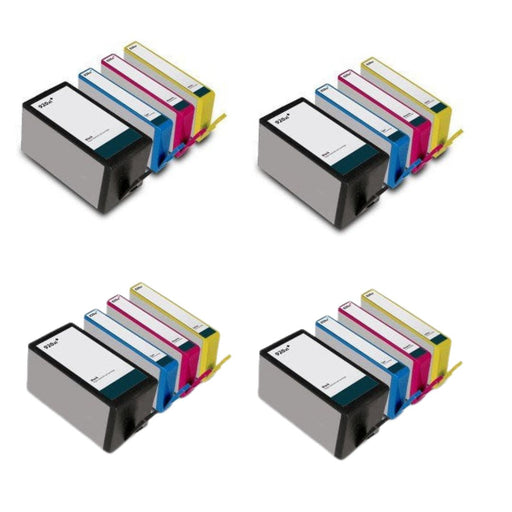 HP Officejet 6000 Ink - Pack of 16 4 Packs Value Multipack. High Capacity Compatible Ink Cartridges (920XL)