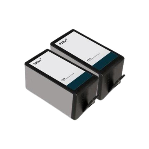 HP Officejet 6500A Black Ink - 2 Black Value Pack. High Capacity Compatible Ink Cartridges (920XL)