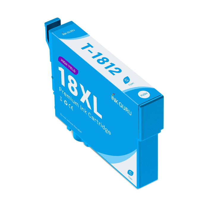 Epson T1812XL Cyan Ink - 18XL Compatible Ink Cartridge