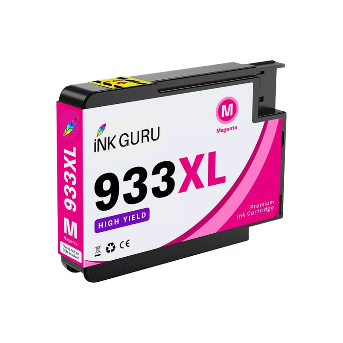 HP OfficeJet 7610 Magenta Ink. High Capacity Compatible Ink Cartridges (932XL/933XL)