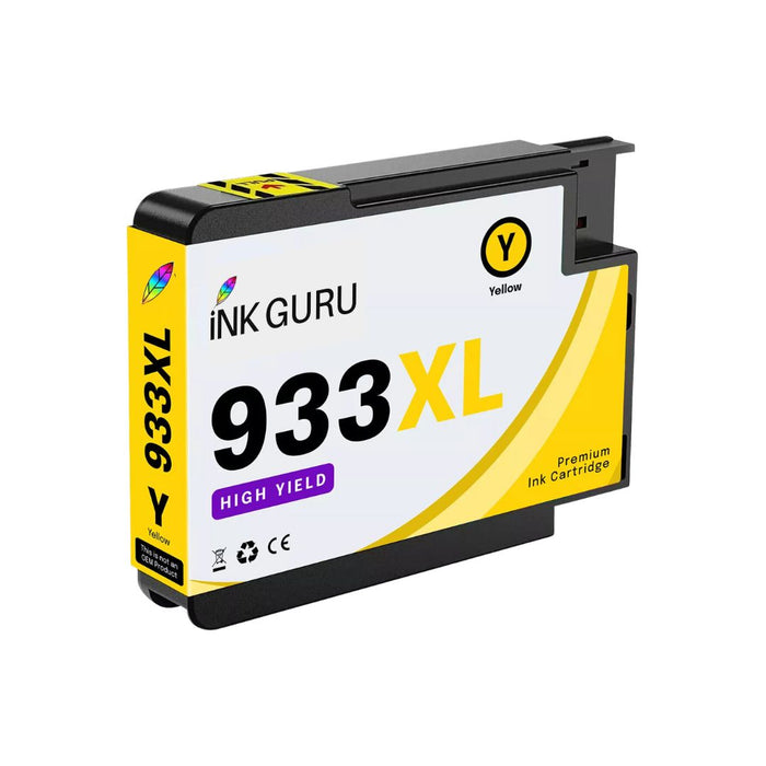 HP OfficeJet 6700 Yellow Ink. High Capacity Compatible Ink Cartridges (932XL/933XL)