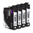 Epson WorkForce Pro WF-4725DWF Ink - 4 Black Value Multipack. High Capacity T3591 35XL Compatible Ink Cartridge