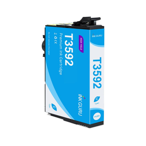 Epson WorkForce Pro WF-4725DWF Cyan Ink - T3592 35XL Compatible Ink Cartridge