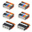 Canon PIXMA TS5051 Ink - Pack of 32 4 Sets of 6 8 Large Black Value Multipack. High Capacity Compatible Ink Cartridges (PGI-570/CLI-571)