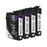 Epson Workforce WF-2910DWF Black Ink - 4 Black Value Pack. High Capacity 604XL Compatible Ink Cartridges