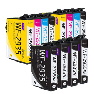 WF-2935 Ink - 12 Multipack of WF-2935 Ink - Compatible with Epson WF-2935 Printers