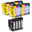 Epson WorkForce WF-2935DWF Ink - Pack of 20 4 Packs & 4 Blacks Value Multipack. High Capacity 604XL Compatible Ink Cartridges