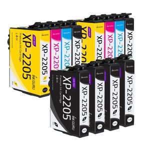 XP-2205 Ink - 12 Multipack of XP-2205 Ink - Compatible with Epson XP-2205 Printers