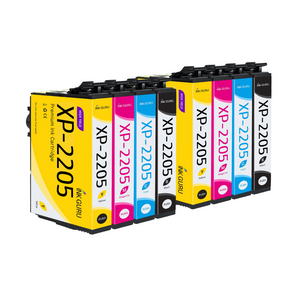 XP-2205 Ink - 8 Multipack of XP-2205 Ink - Compatible with Epson XP-2205 Printers
