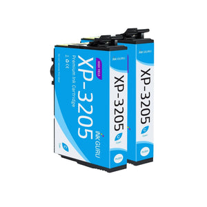 XP-3205 Cyan - Ink Guru - 2 Pack - Epson High Capacity XP-3205 604XL Compatible Ink Cartridges
