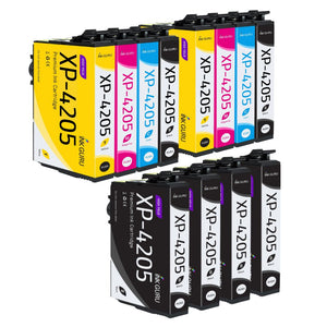 XP-4205 Ink - 12 Pack of XP-4205 Ink - Compatible with Epson XP-4205 Printers
