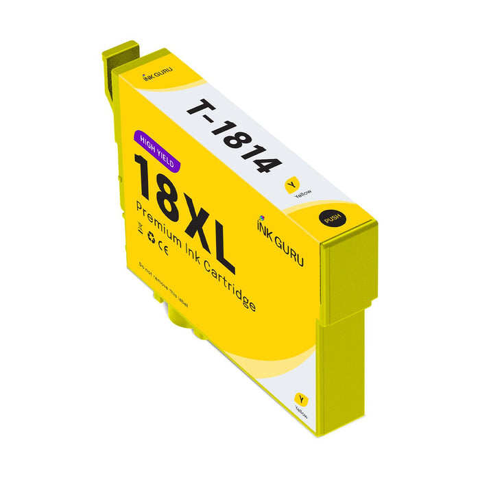 Epson T1814XL Yellow Ink - 18XL Compatible Ink Cartridge