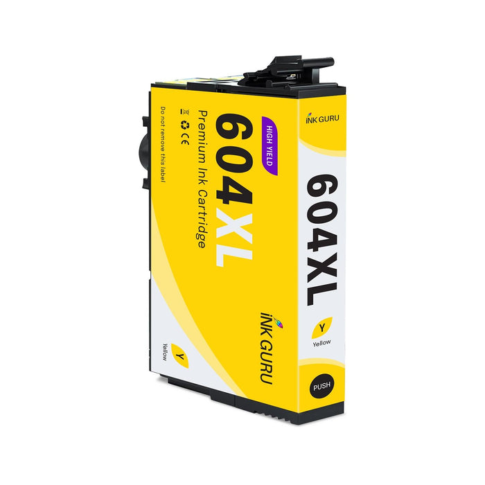 Compatible Epson Yellow High Capacity Ink Cartridge x 1 (604xl)