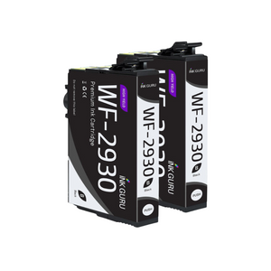 WF-2930 Black Ink - 2 Pack of WF-2930 Ink - Compatible with Epson WF-2930 Printers