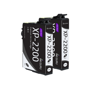 XP-2200 Black Ink - 2 Pack of XP-2200 Ink - Compatible with Epson XP-2200 Printers
