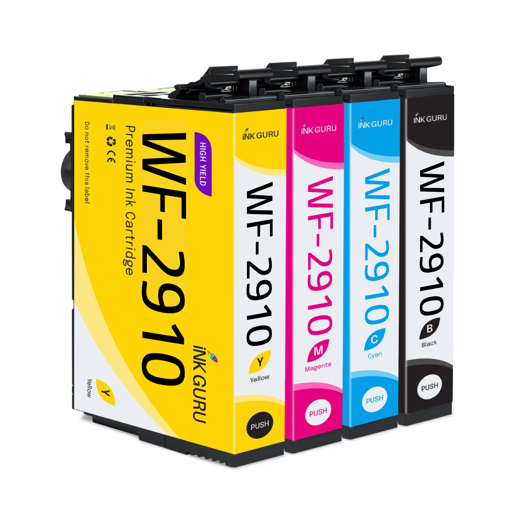 WF-2910DWF Printer Ink - Epson Workforce WF-2910DWF Printer Compatible - by Ink Guru (604XL Ink)