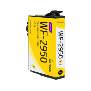 WF-2950 Yellow Ink - Single Cartridge of WF-2950 Ink - Compatible with Epson WF-2950 Printers