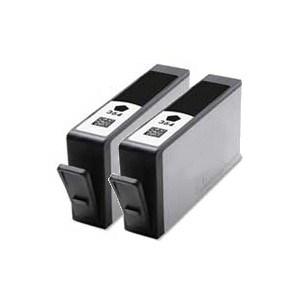 Compatible HP 2 Black Photosmart 7520 ink cartridge (364XL)
