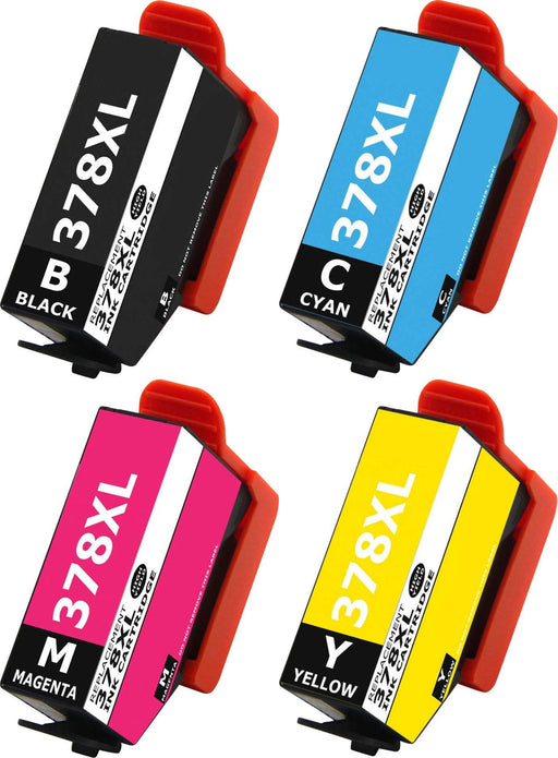 Epson XP-15000 Ink - Pack of 4 Value Multipack. High Capacity 378XL Compatible Ink Cartridge