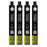 Compatible Epson WorkForce Pro WF-3825DWF Black High Capacity Ink Cartridge - x 4