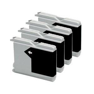 Compatible Brother 4 LC970 Black DCP-153C Ink Cartridges