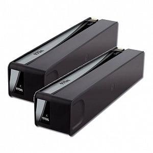 HP OfficeJet Pro X476dw Black Ink. Pack of 2 Black Value Pack. High Capacity 970XL Compatible Ink Cartridges