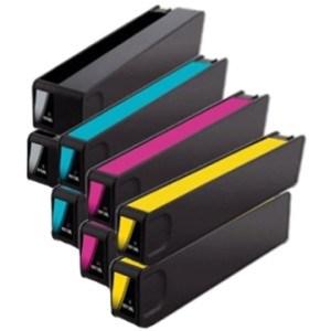 HP OfficeJet Pro X551dw Ink. Pack of 8 Value Multipack. High Capacity 970XL/971XL Compatible Ink Cartridges
