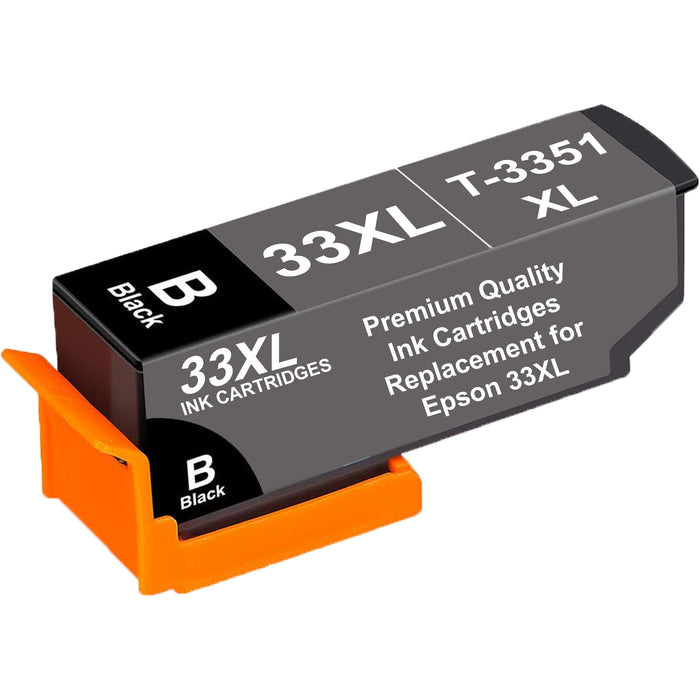 Compatible Epson 33XL T3351XL High Capacity Ink Cartridge - 1 Black Large