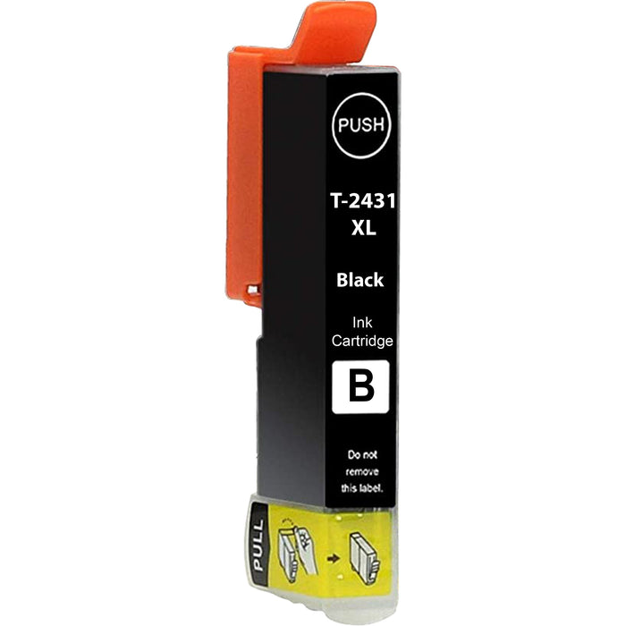 Compatible Epson Black XP-750 Ink Cartridge (T2431 XL)