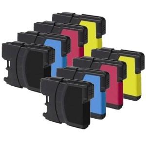 Compatible Brother 8 LC985 DCP-J515W Ink Cartridges