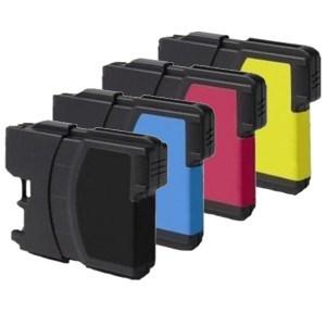 Compatible Brother 4 LC985 DCP-J125 Ink Cartridges
