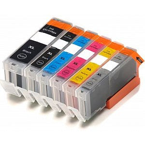 Canon PGI-570XL / CLI-571XL Ink - 6 Pack Value Multipack High Capacity PGI-570XL / CLI-571XL Compatible Ink Cartridge