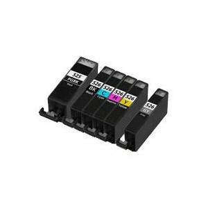 Compatible Canon 1 Set of 6 MG6250 Ink cartridges (PGI-525 / CLI-526 XL)