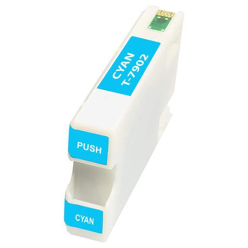 Compatible Epson Cyan WF-5620DWF ink cartridge (T7902xl)
