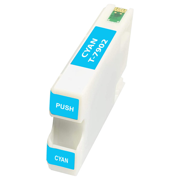 Epson WorkForce Pro WF-4640DTWF Cyan Ink - T7902XL Compatible Ink Cartridge