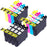 Epson SX115 Ink - Pack of 12 2 Pack & 4 Black Value Multipack. High Capacity T0715 Compatible Ink Cartridge