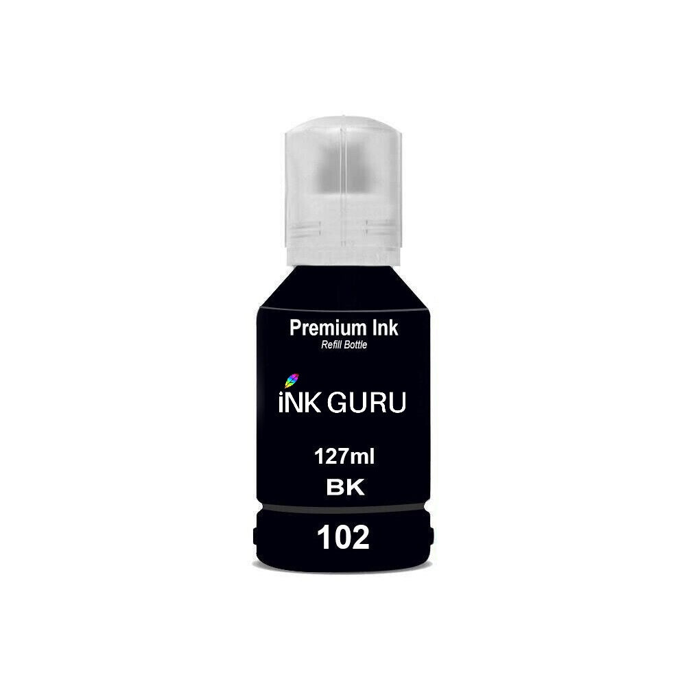 Epson Ecotank ET-2756 Black Ink - Ecotank 102 Compatible Ink Cartridge