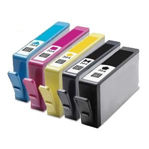 Compatible HP 1 Set of Photosmart C310b ink cartridges (364XL)
