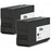 Compatible HP 2 Black 8740 Ink Cartridges (953XL BK)