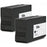 Compatible HP 2 Black 8725 Ink Cartridges (953XL BK)